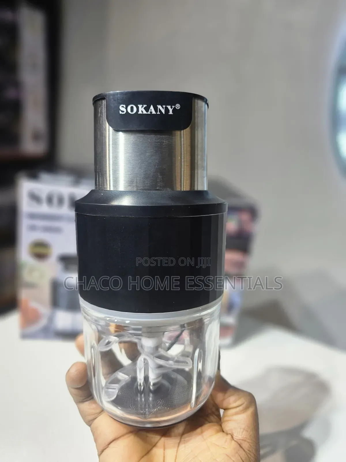 Sokany Wonder Chopper and Grinder SK-06008 - (3L 0.5L Bowls)