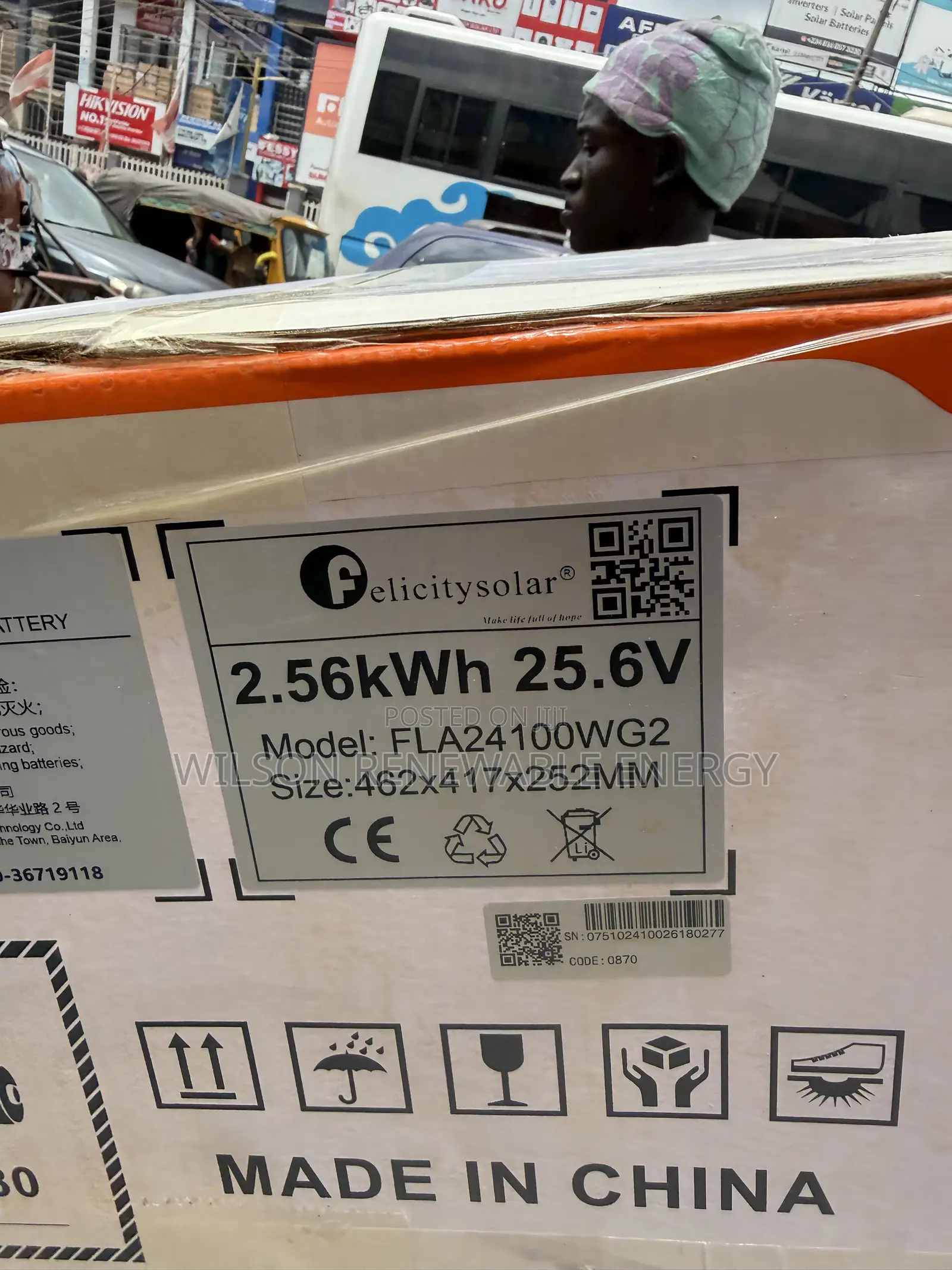 Felicity 2.5kwh 24v Lithium Battery