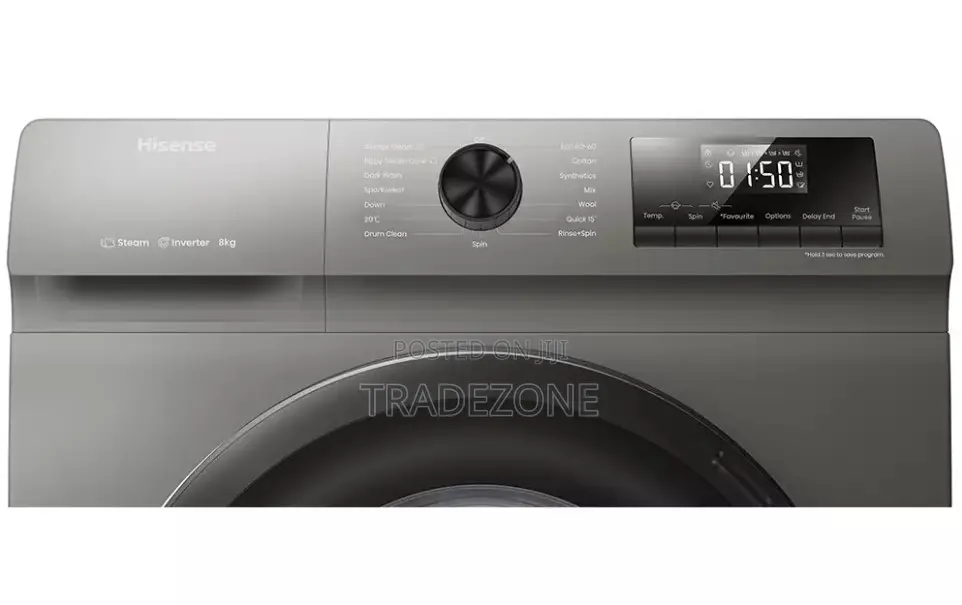 Hisense Front Load 8KG (WFQP8014T) Washing Machine