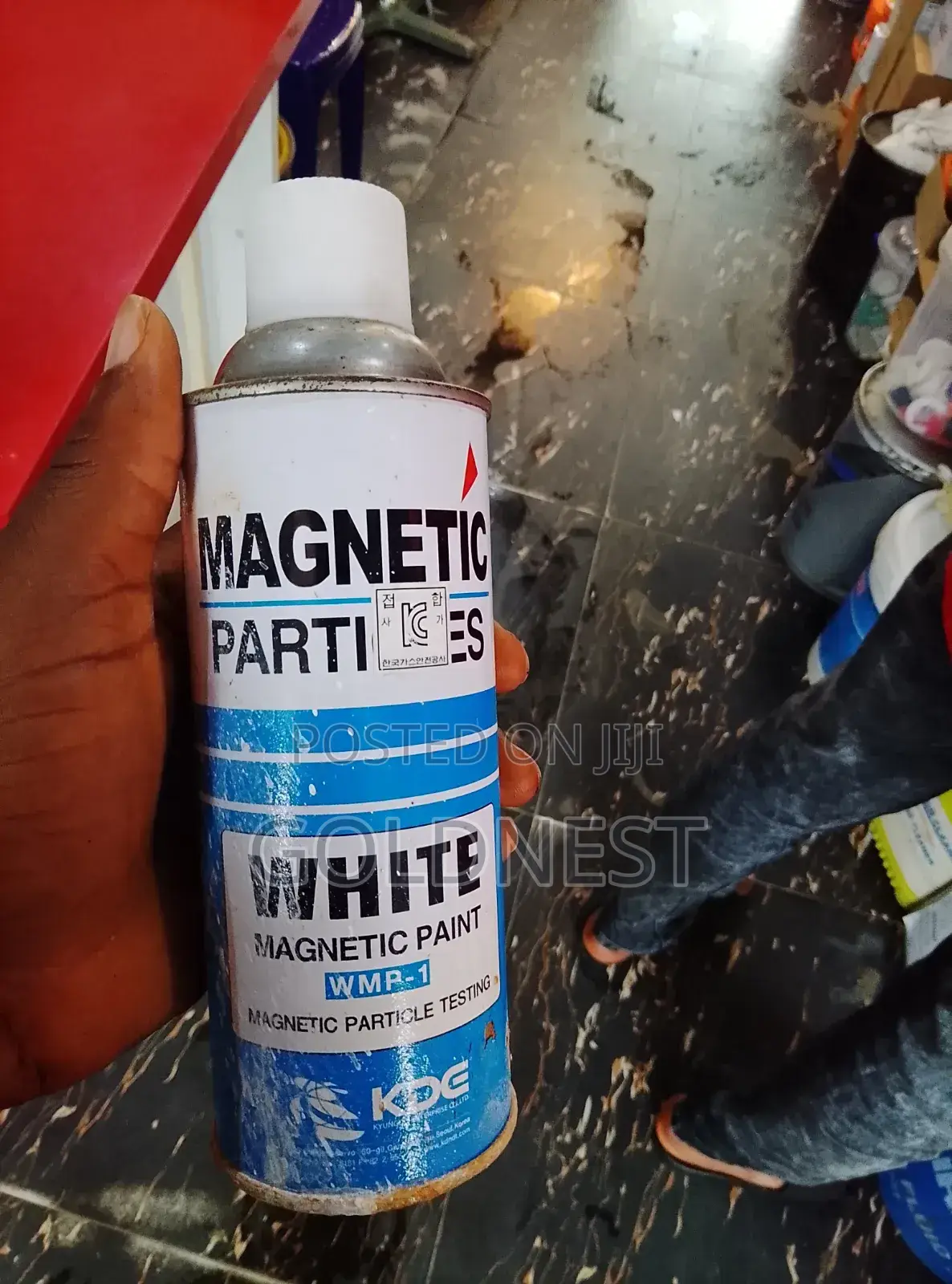 KDG WMP-1 White Magnetic Paint Spray