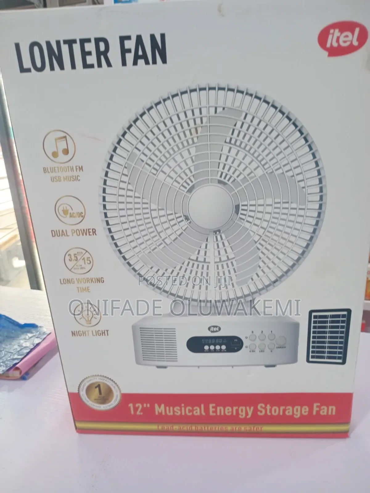 Itel Lonter Fan IF12-M002