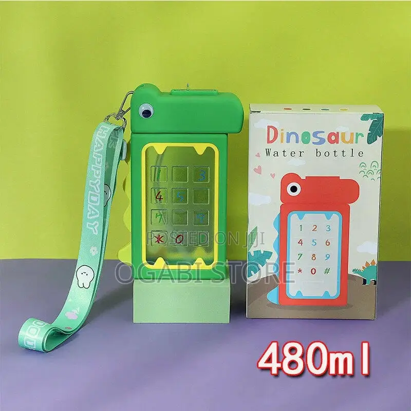 Dinosaur Water Bottle – Fun, Leakproof Kid-Friendly