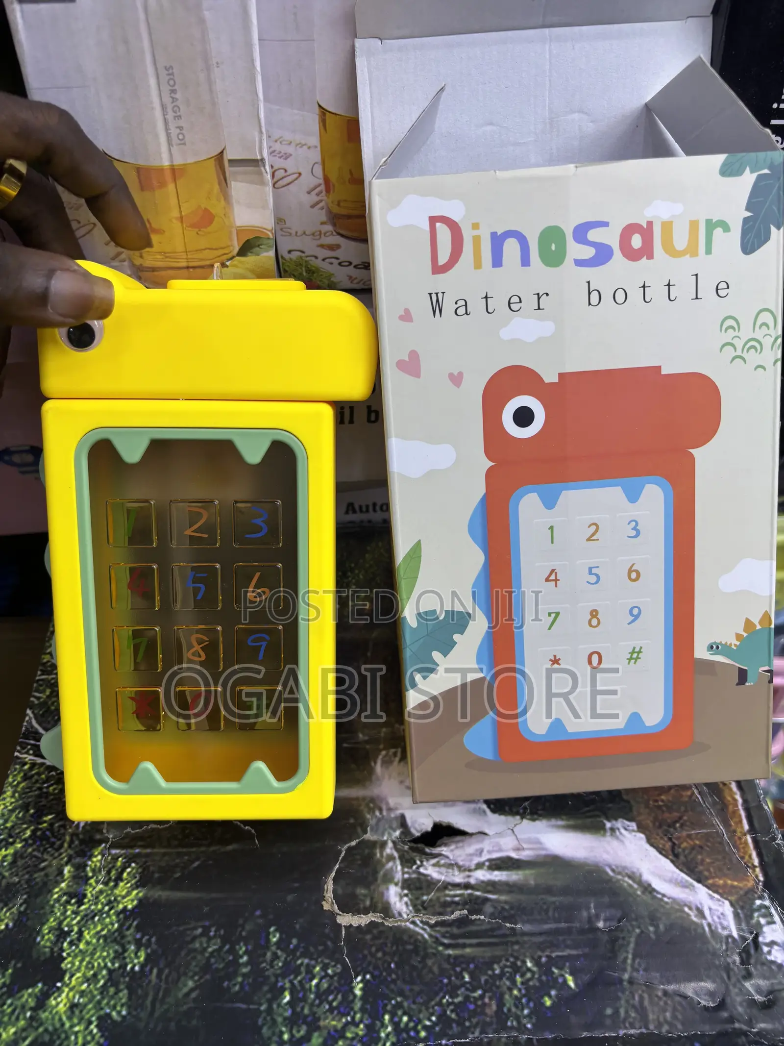 Dinosaur Water Bottle – Fun, Leakproof Kid-Friendly