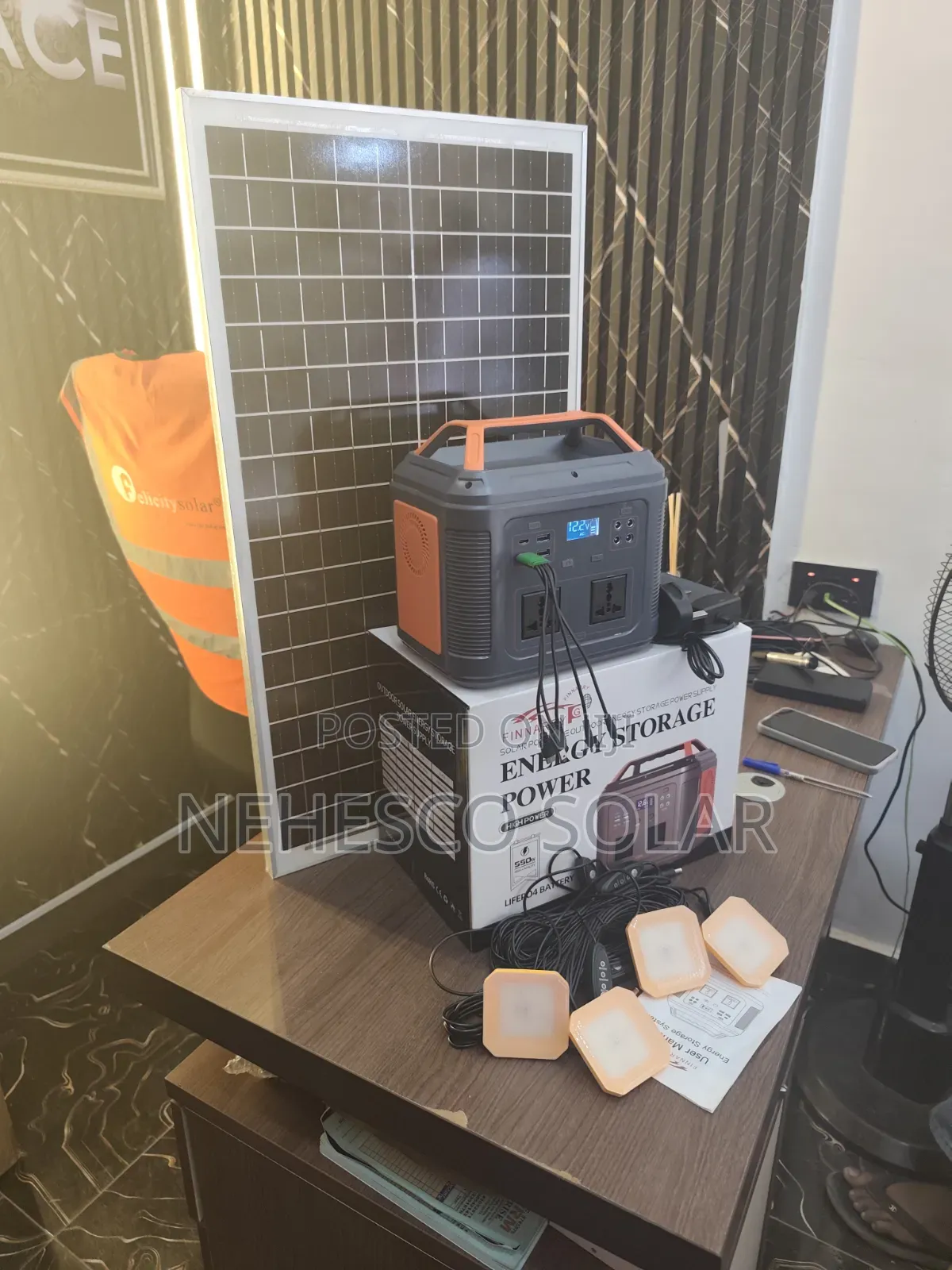 350W Solar Power Station – Perfect for Home Outdoor Use