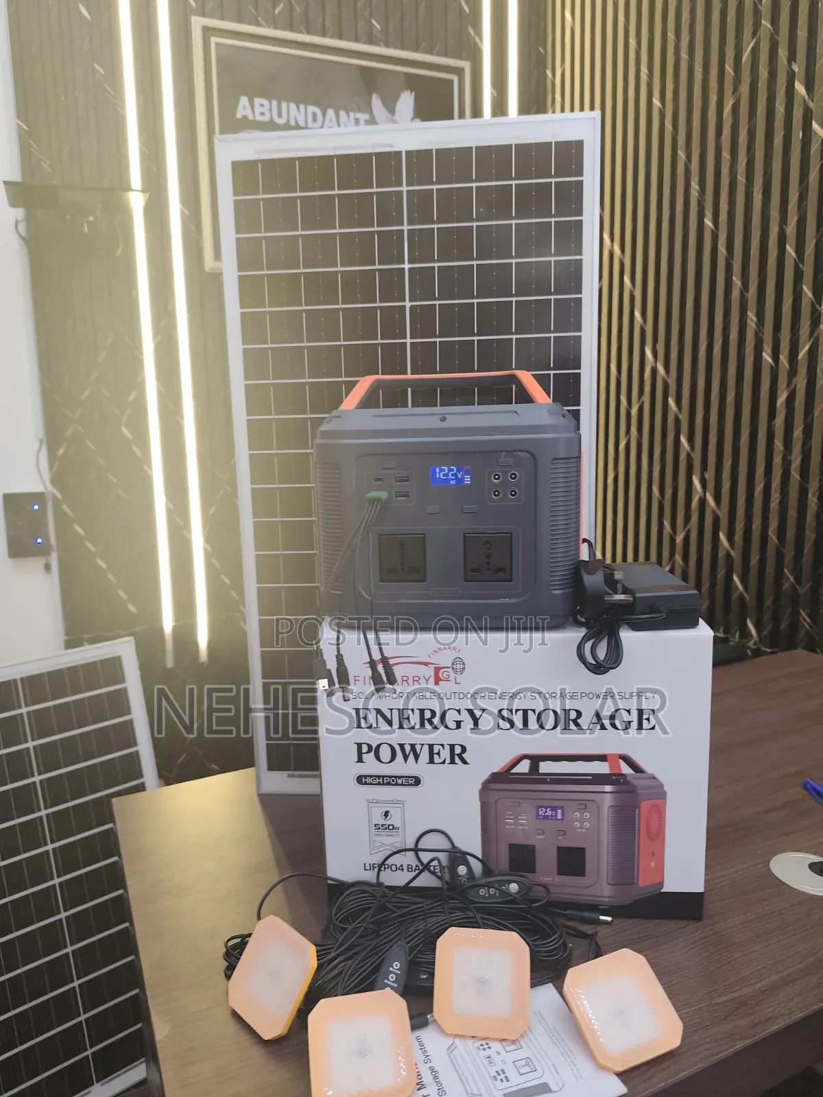 350W Solar Power Station – Perfect for Home Outdoor Use