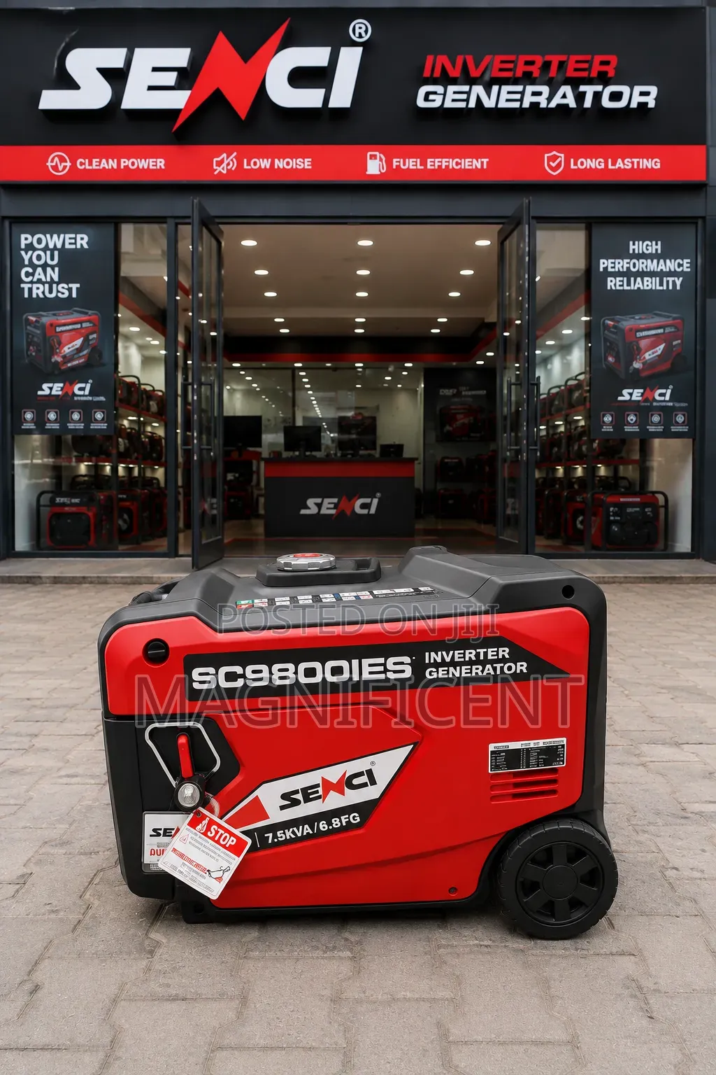 Original Senci 9800ies 7.5kva Inverter ( Generator Soundproof With Re