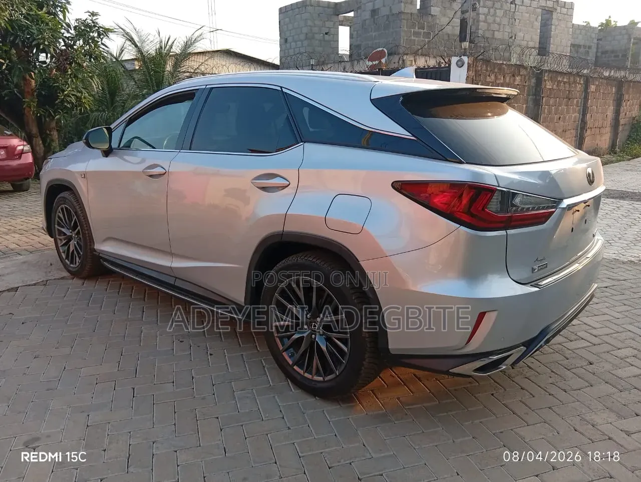 Lexus RX 2016 Silver