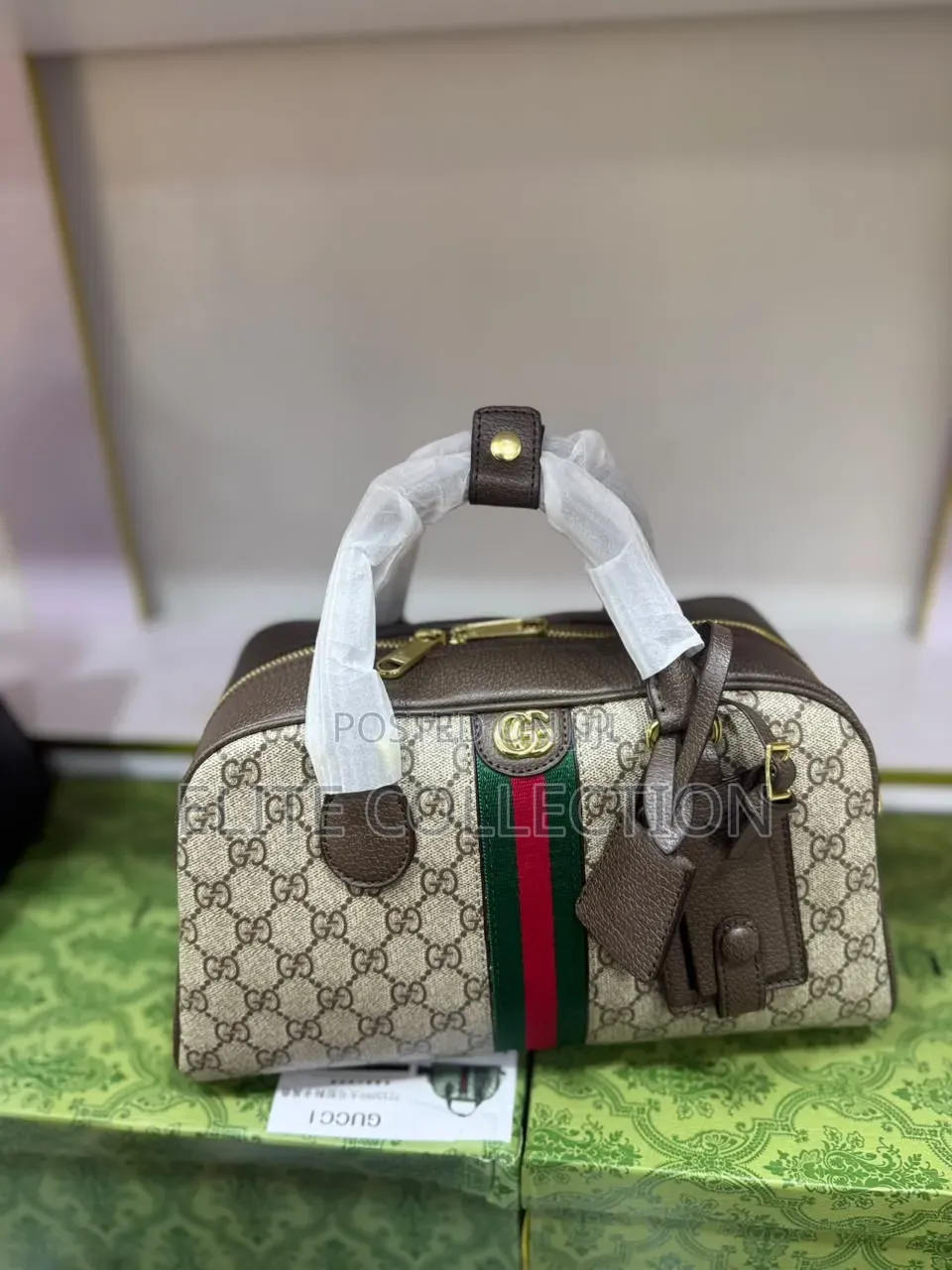Big Size Luxury Gucci Bag Original Leather