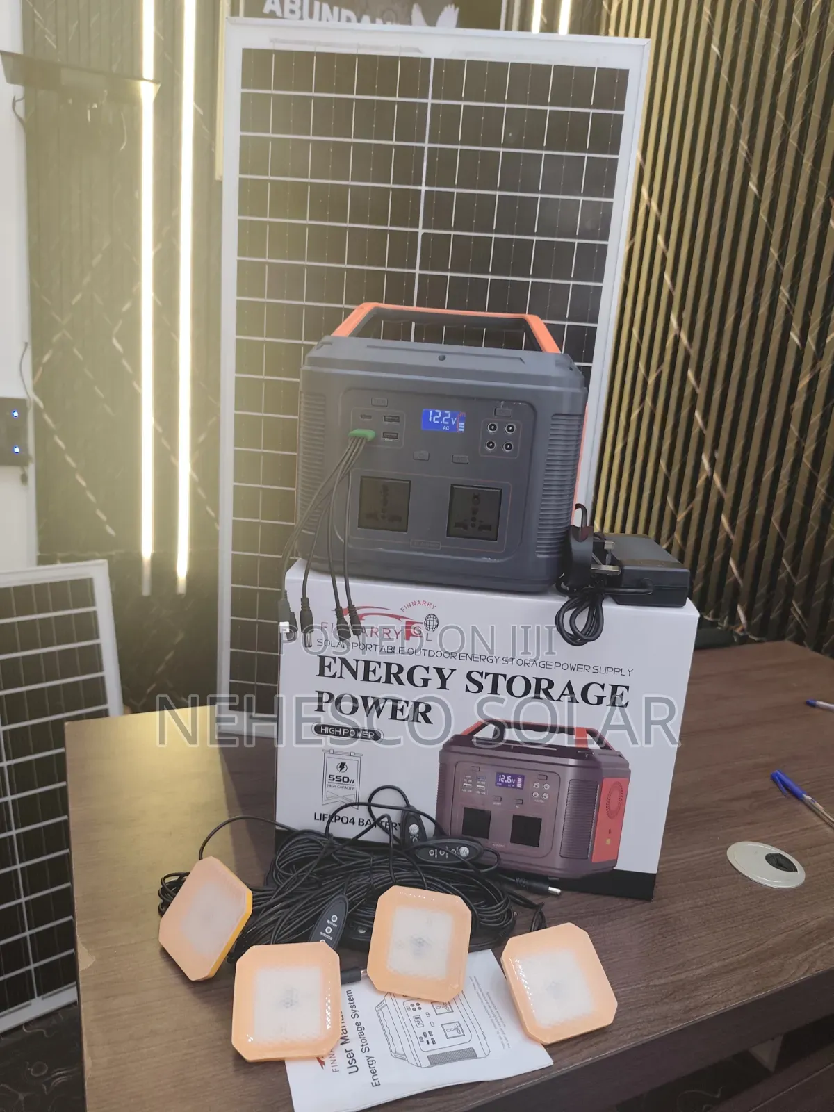 Stay Powered During Blackouts With This 350W Solar Generator