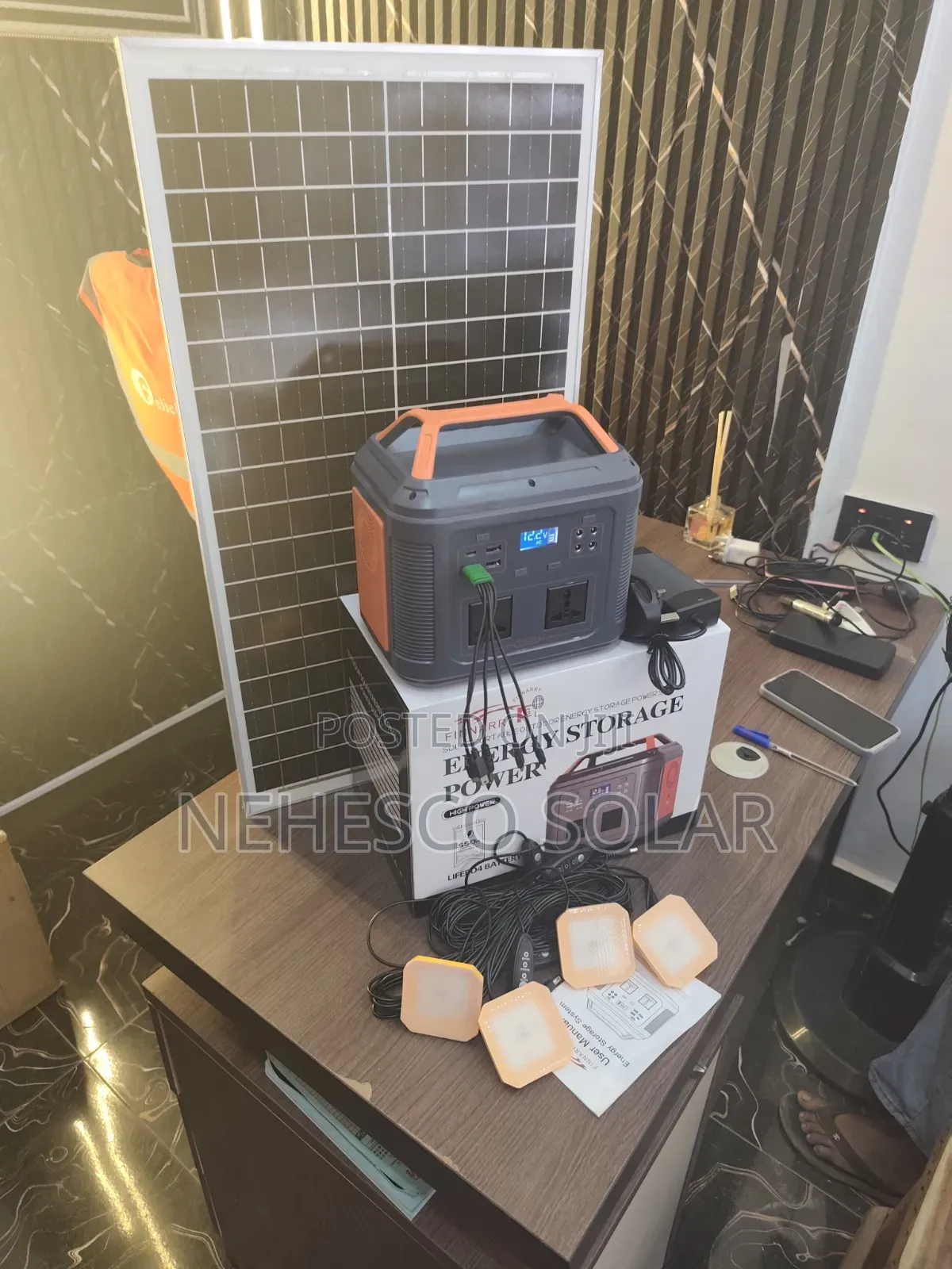 Stay Powered During Blackouts With This 350W Solar Generator