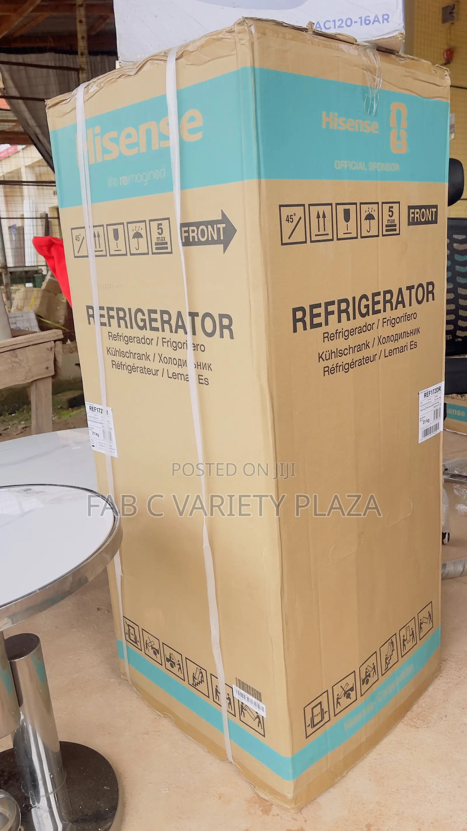 172ltrs Hisense Double Door Refrigerator
