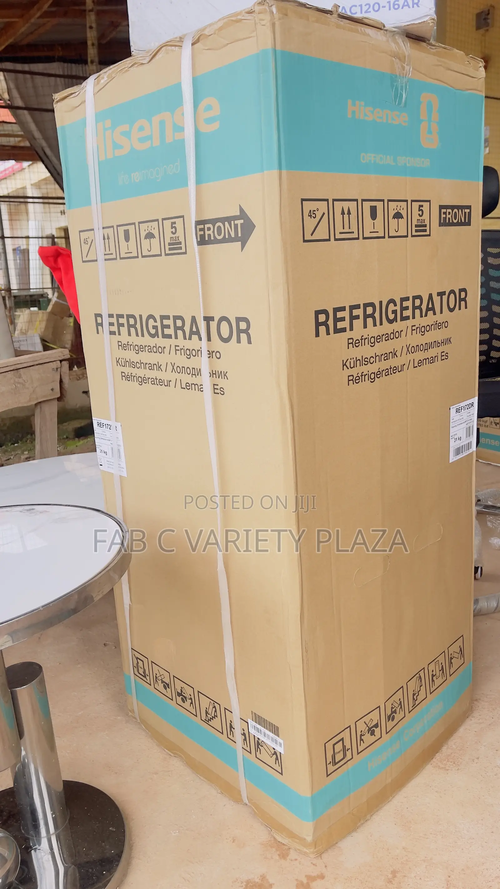 172ltrs Hisense Double Door Refrigerator