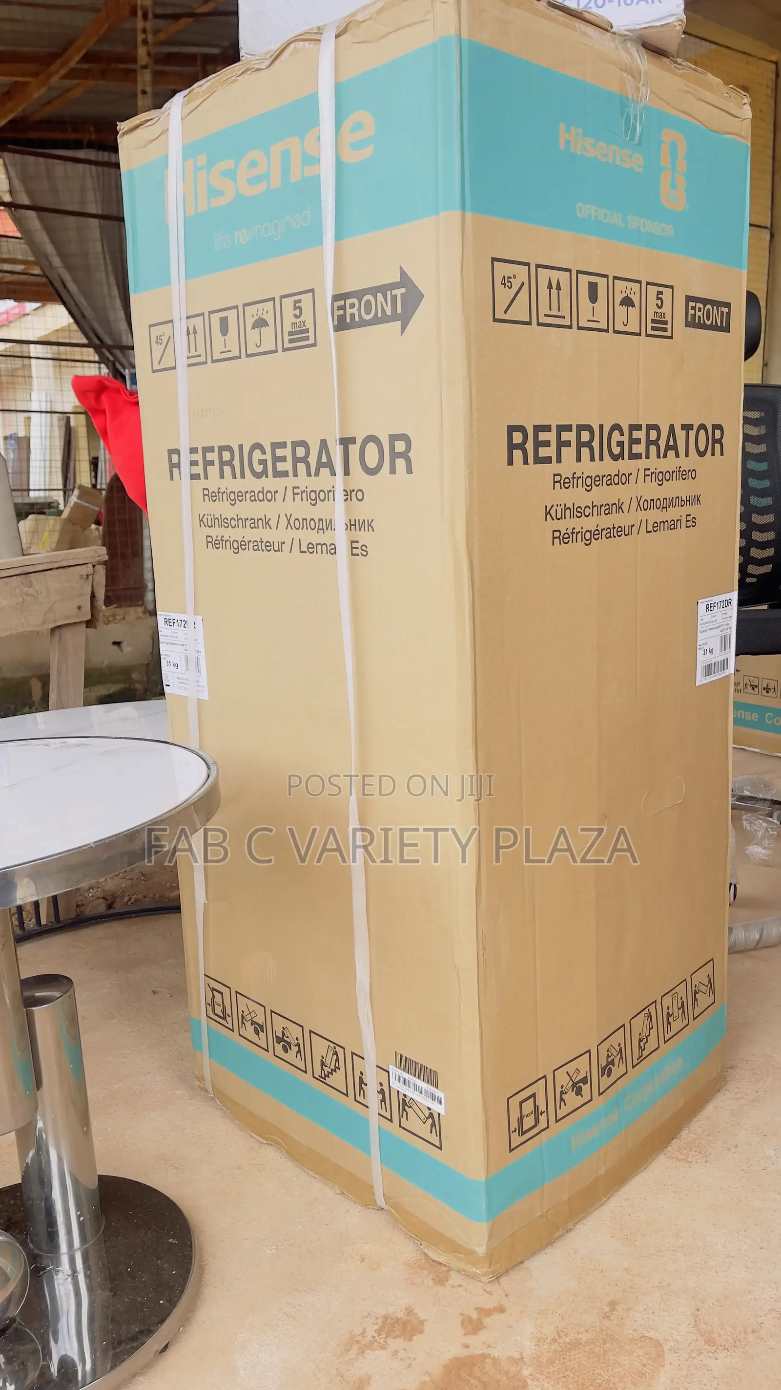 172ltrs Hisense Double Door Refrigerator