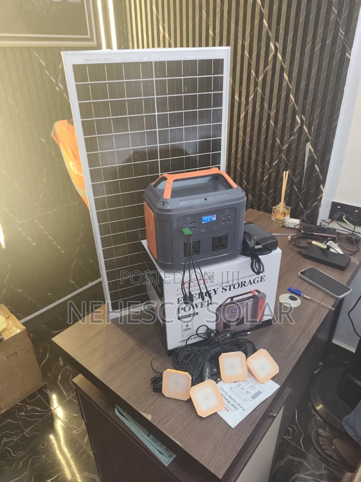 Compact 350W Solar Generator for Homes, Shops Offices