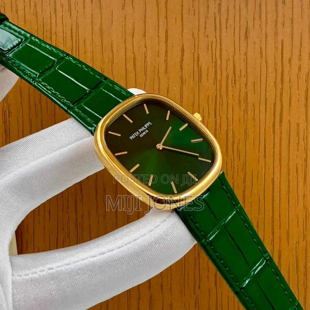 *Heritage Slim Leather Watch - Patek Style*