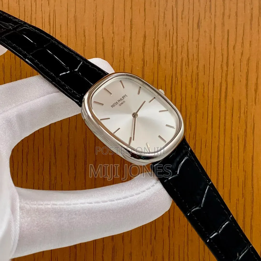 *Heritage Slim Leather Watch - Patek Style*