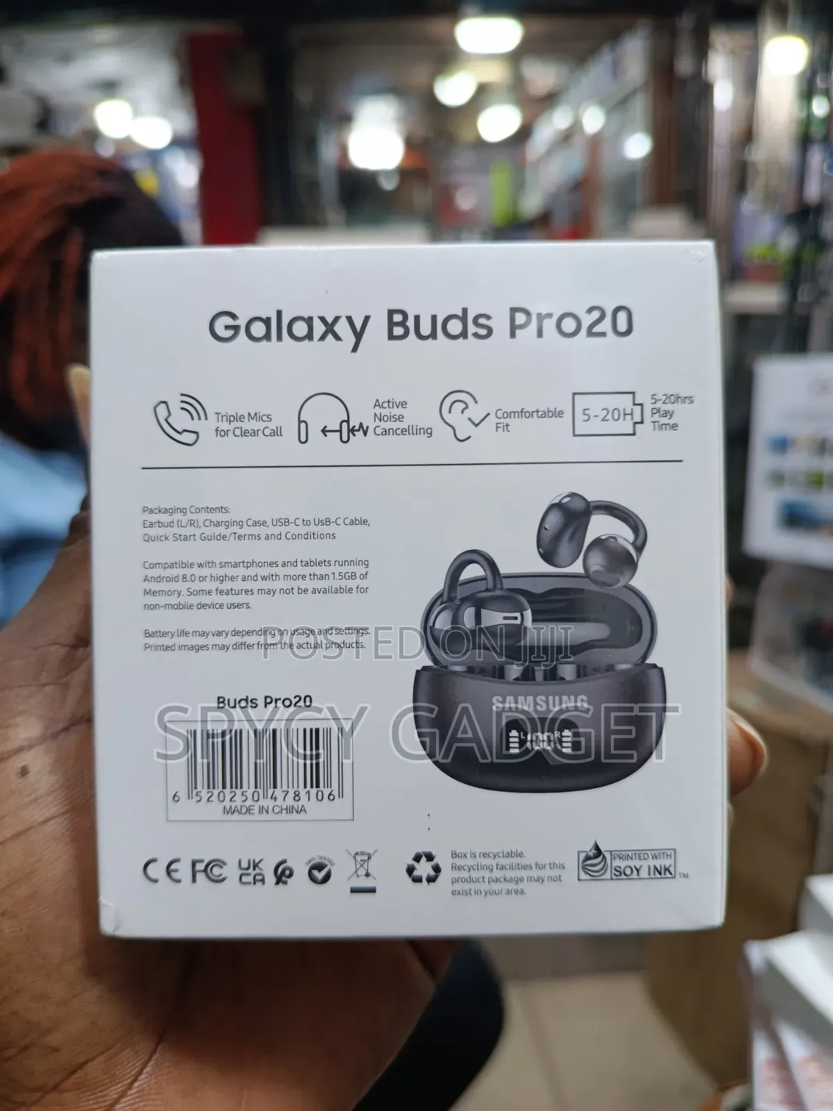 Galaxy Buds Pro 20 Earbuds With Noise Cancellation
