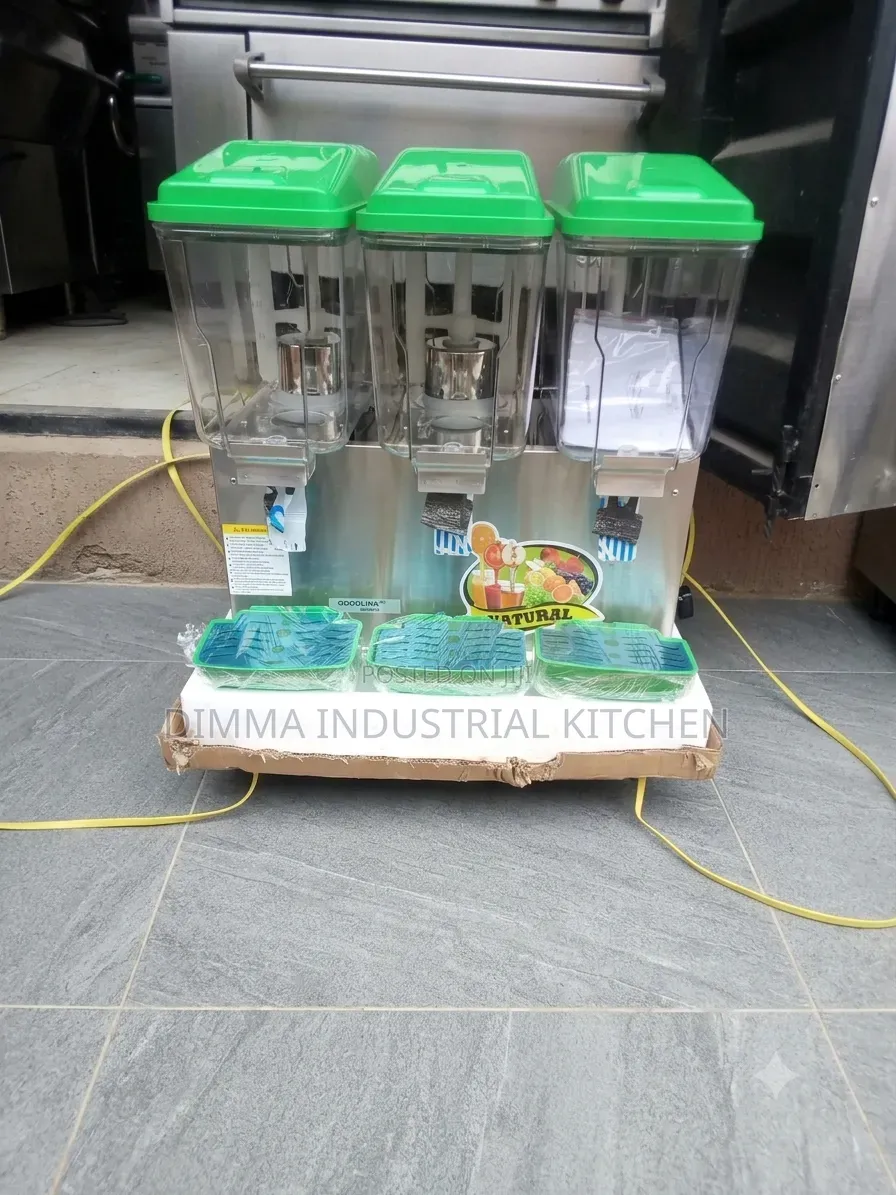 3 Tank Juice Dispenser Machine