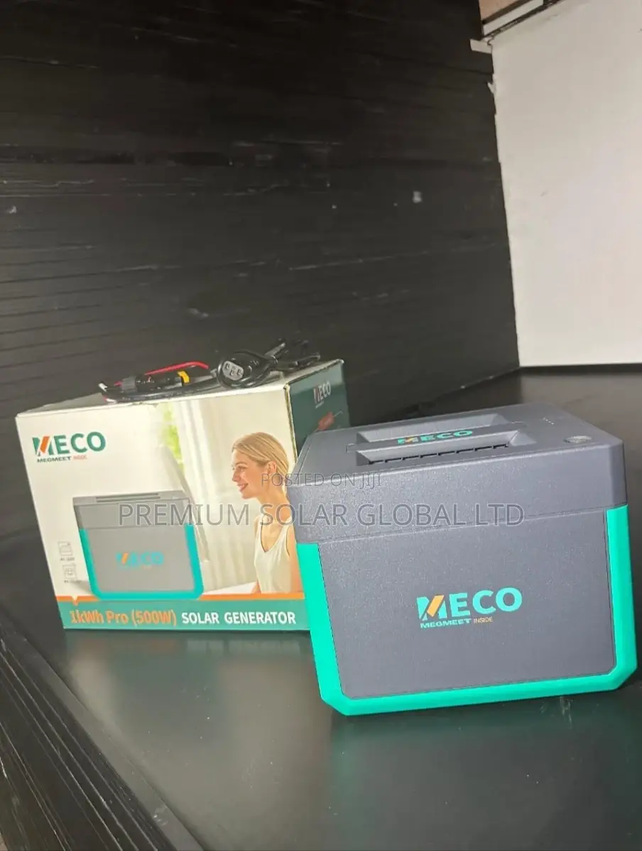 Meco 1kwh Pro 500watts Solar Generator