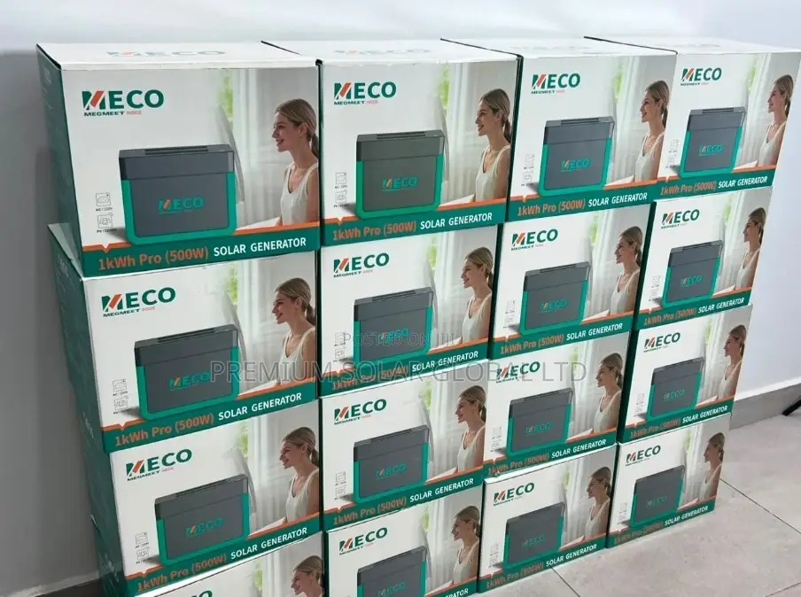 Meco 1kwh Pro 500watts Solar Generator