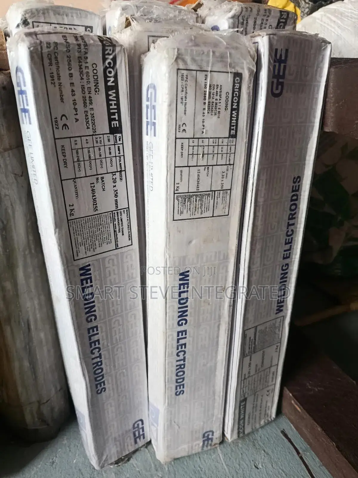 Gricon White" Welding Electrodes