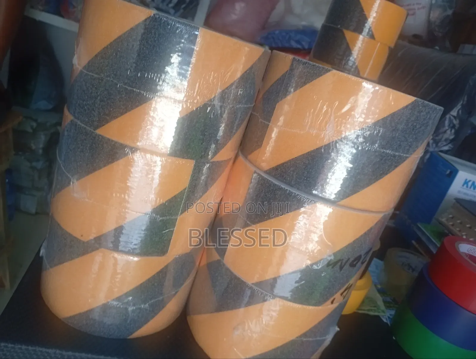 4"*10 Meters Anti-Slip Tape Yellow and Black