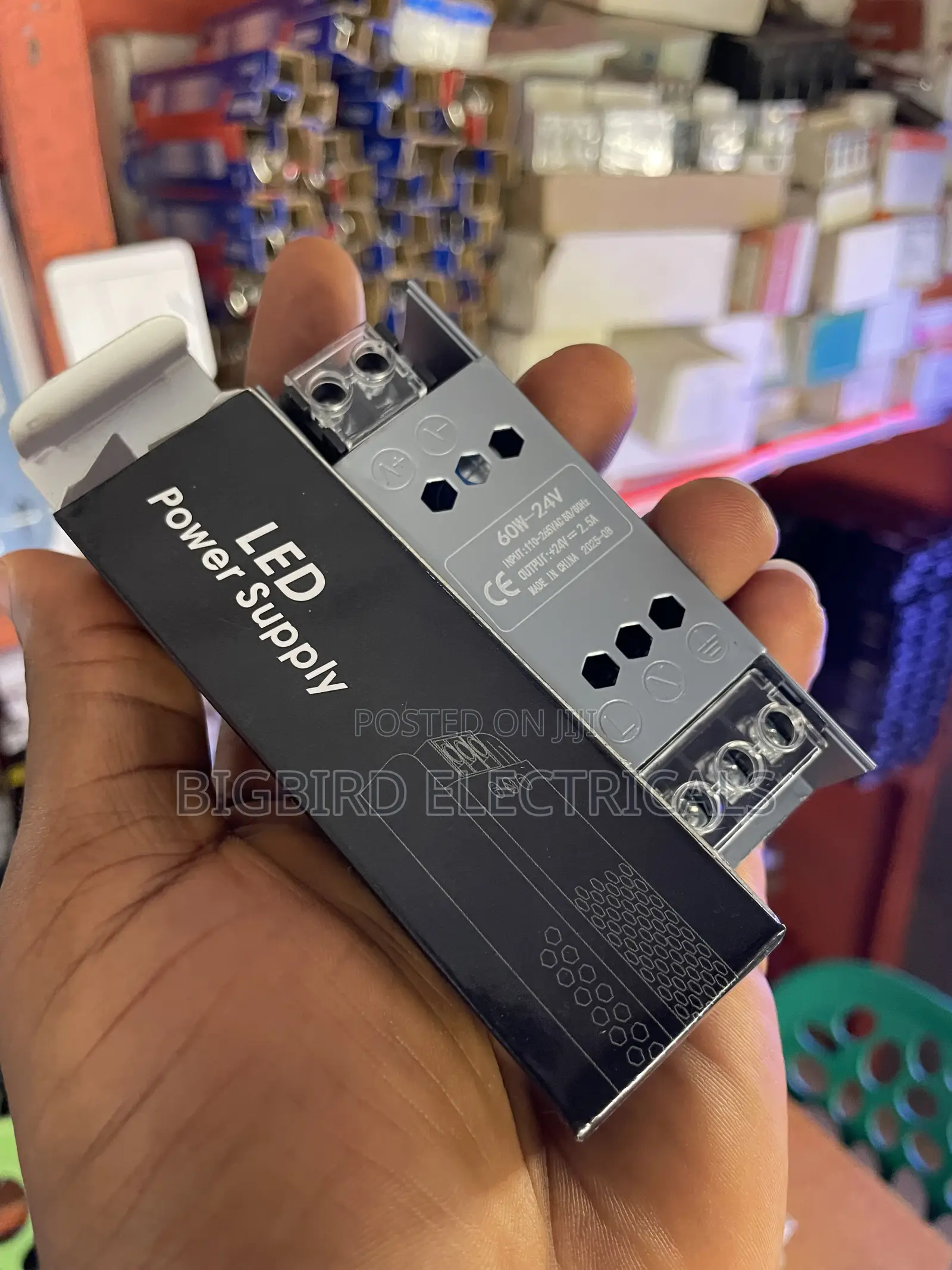60W 24V LED Power Supply for LED Profile Light / Aluminum Channel