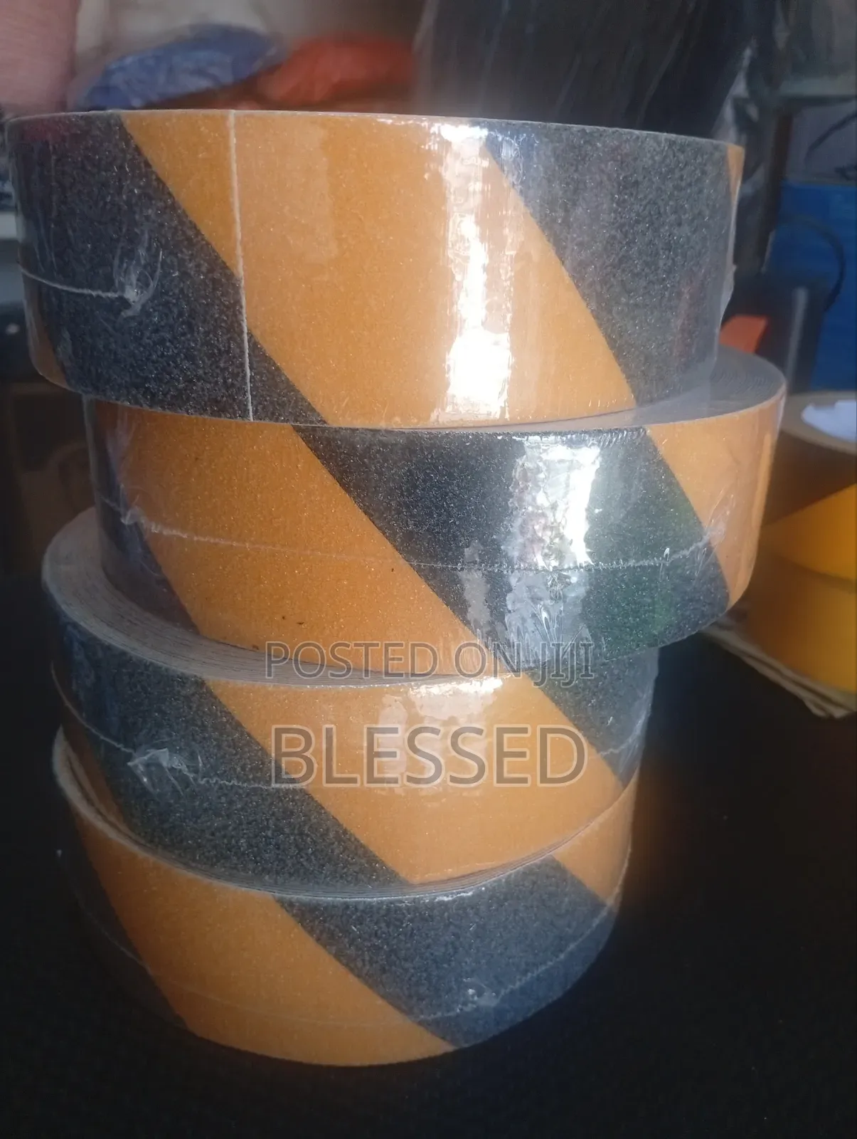 2"*25 Meters Anti-Slip Tape Yellow and Black
