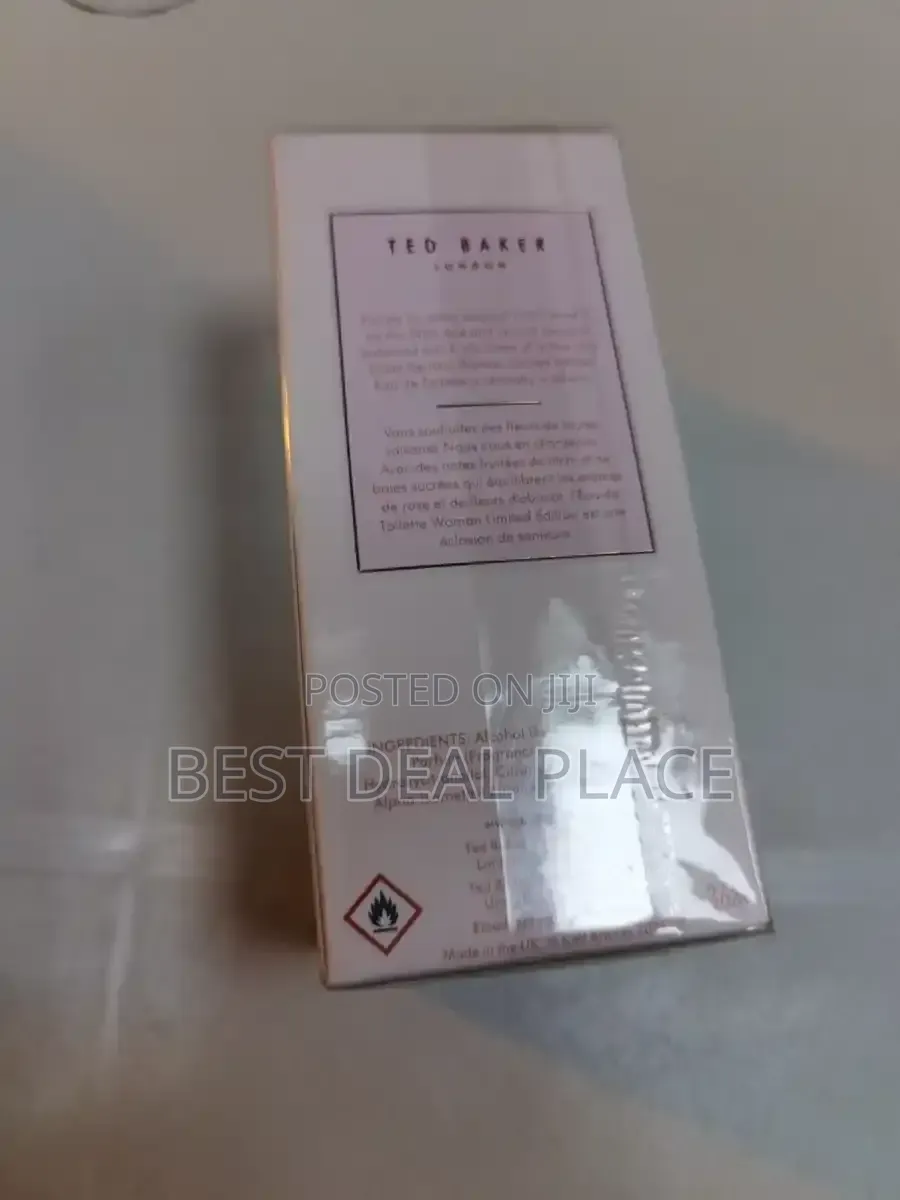 Ted Baker Woman Limited Edition Eau De Toilete 100ml Genuine UK Import