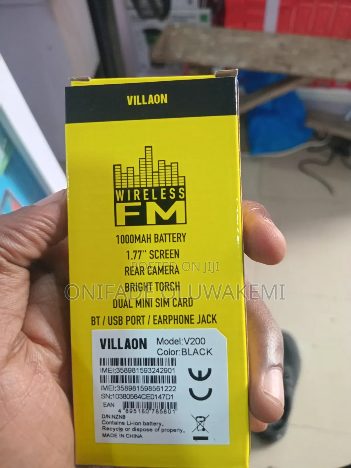 New Villaon V5606 Black