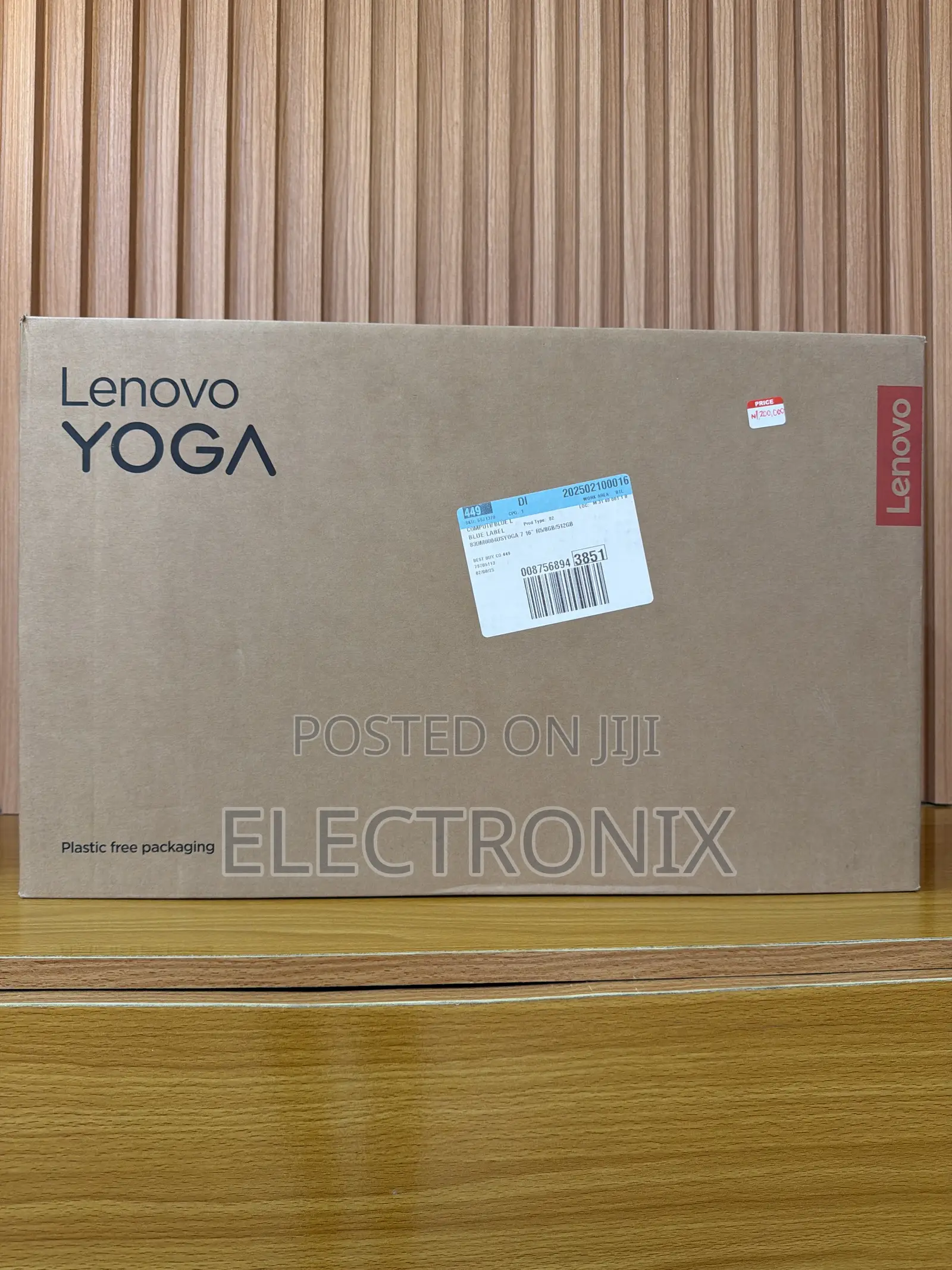 New Laptop Lenovo Yoga 7 15ITL5 8GB AMD Ryzen 7 SSD 512GB