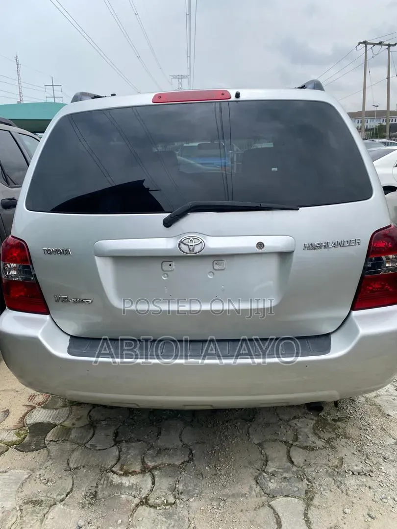 Toyota Highlander 2006 Silver