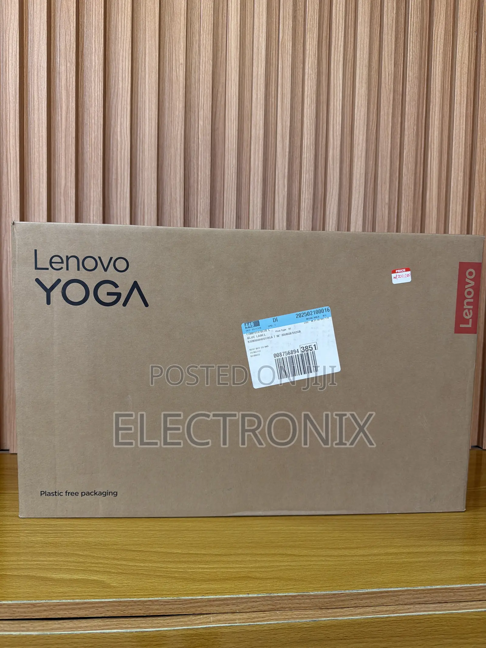 New Laptop Lenovo Yoga 7 15ITL5 8GB AMD Ryzen 7 SSD 512GB