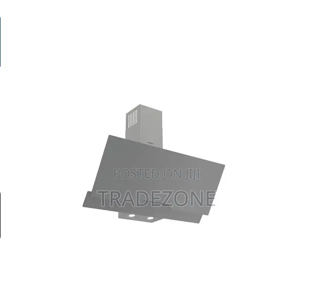Maxi Hood 90cm Angled Curved Grey Glass | 0029GR