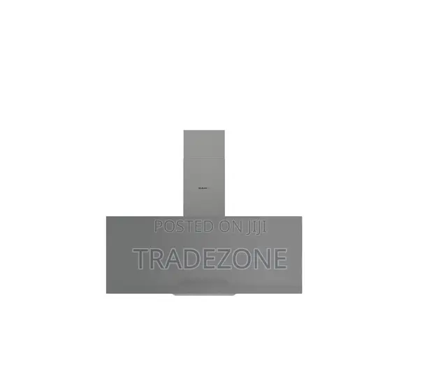 Maxi Hood 90cm Angled Curved Grey Glass | 0029GR