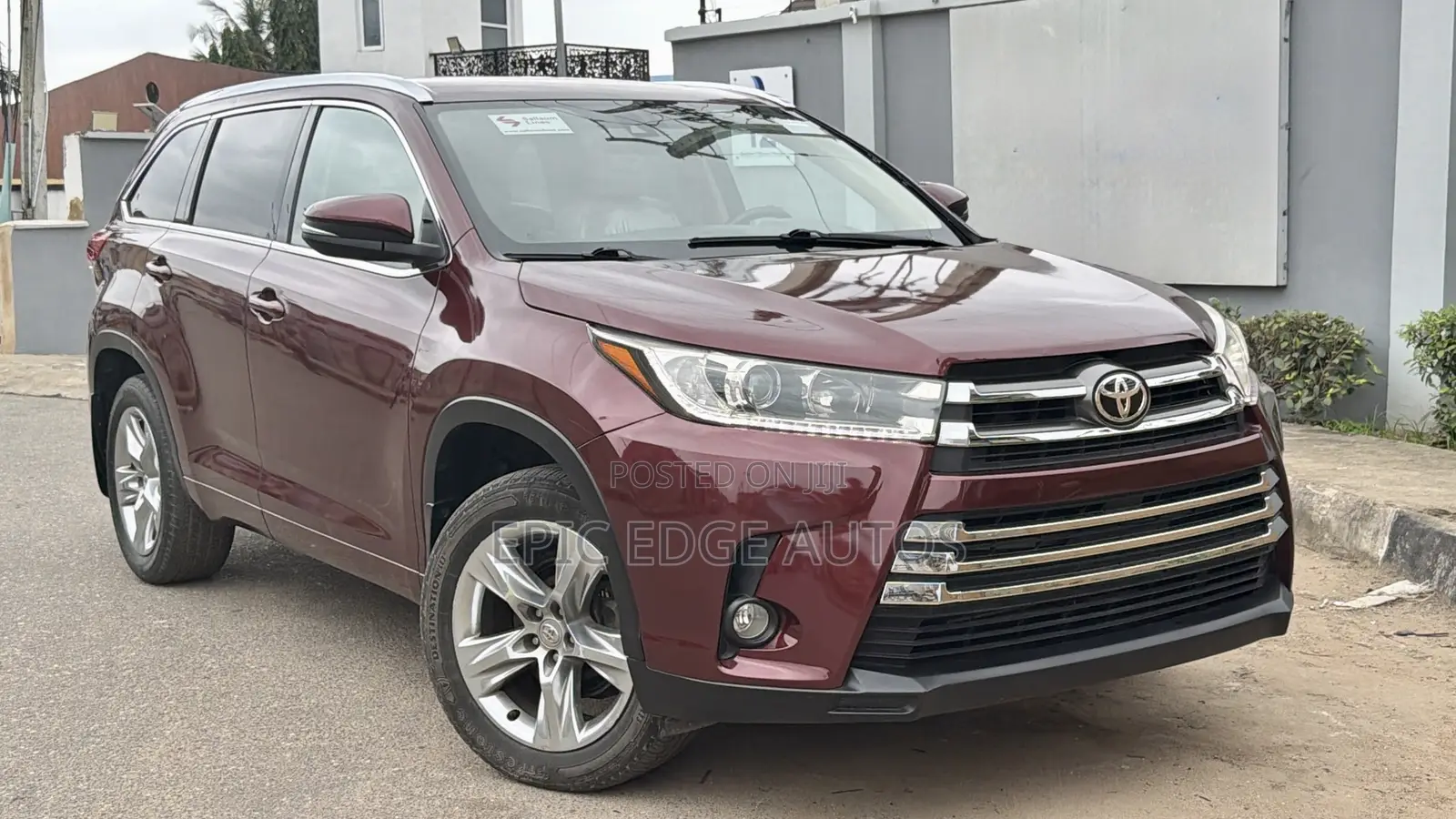 Toyota Highlander Limited 4dr SUV AWD (3.5L 6cyl 6A) 2015 Burgundy