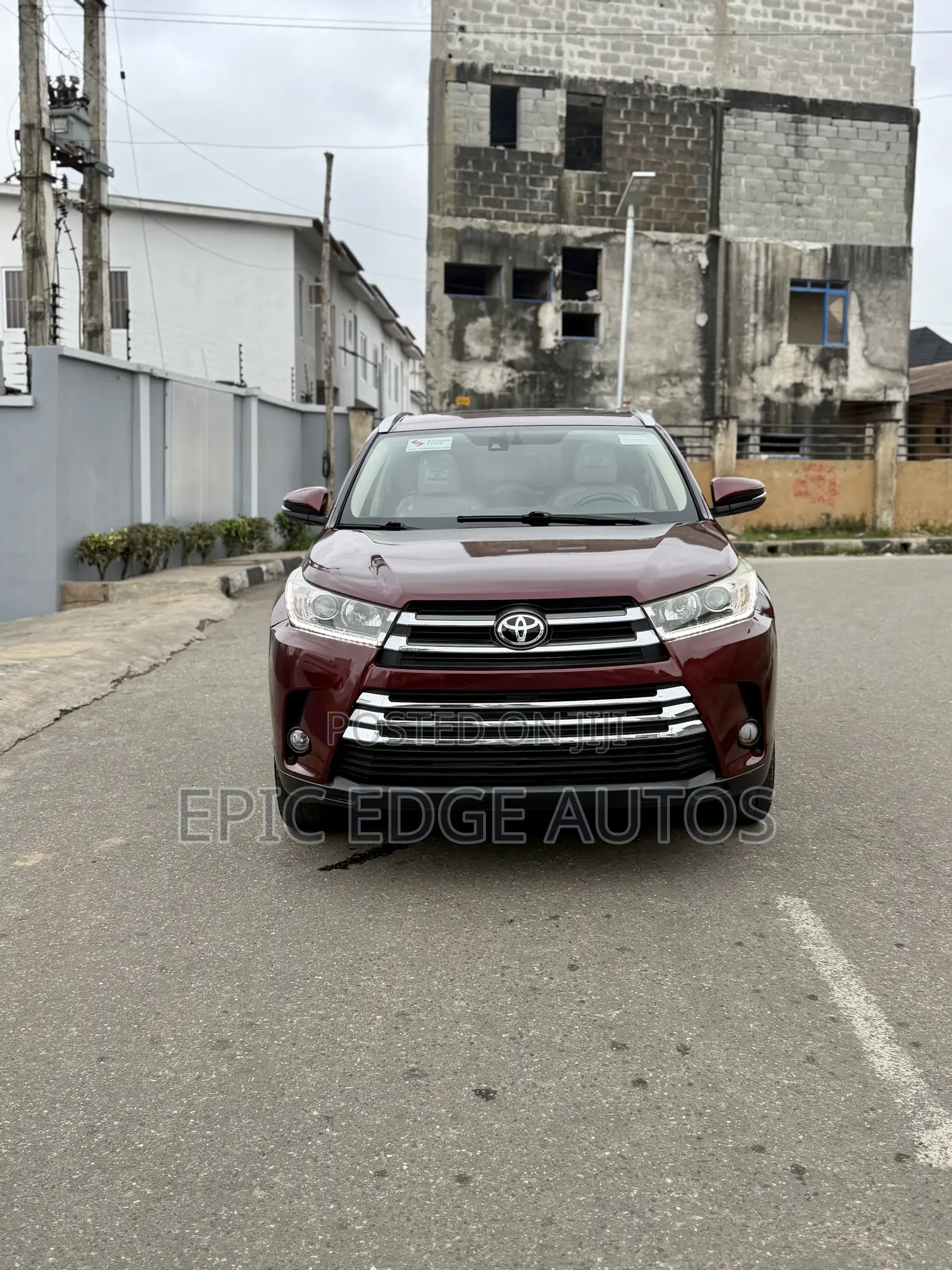 Toyota Highlander Limited 4dr SUV AWD (3.5L 6cyl 6A) 2015 Burgundy