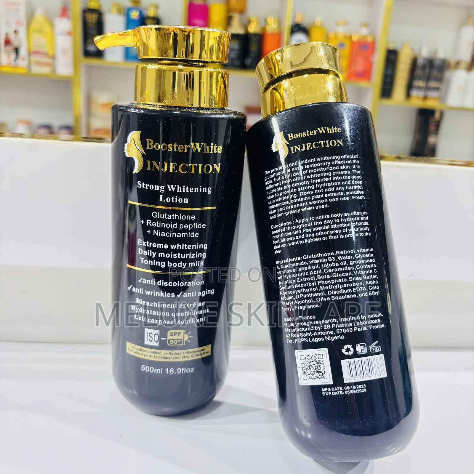 Booster White Injection Strong Whitening Lotion