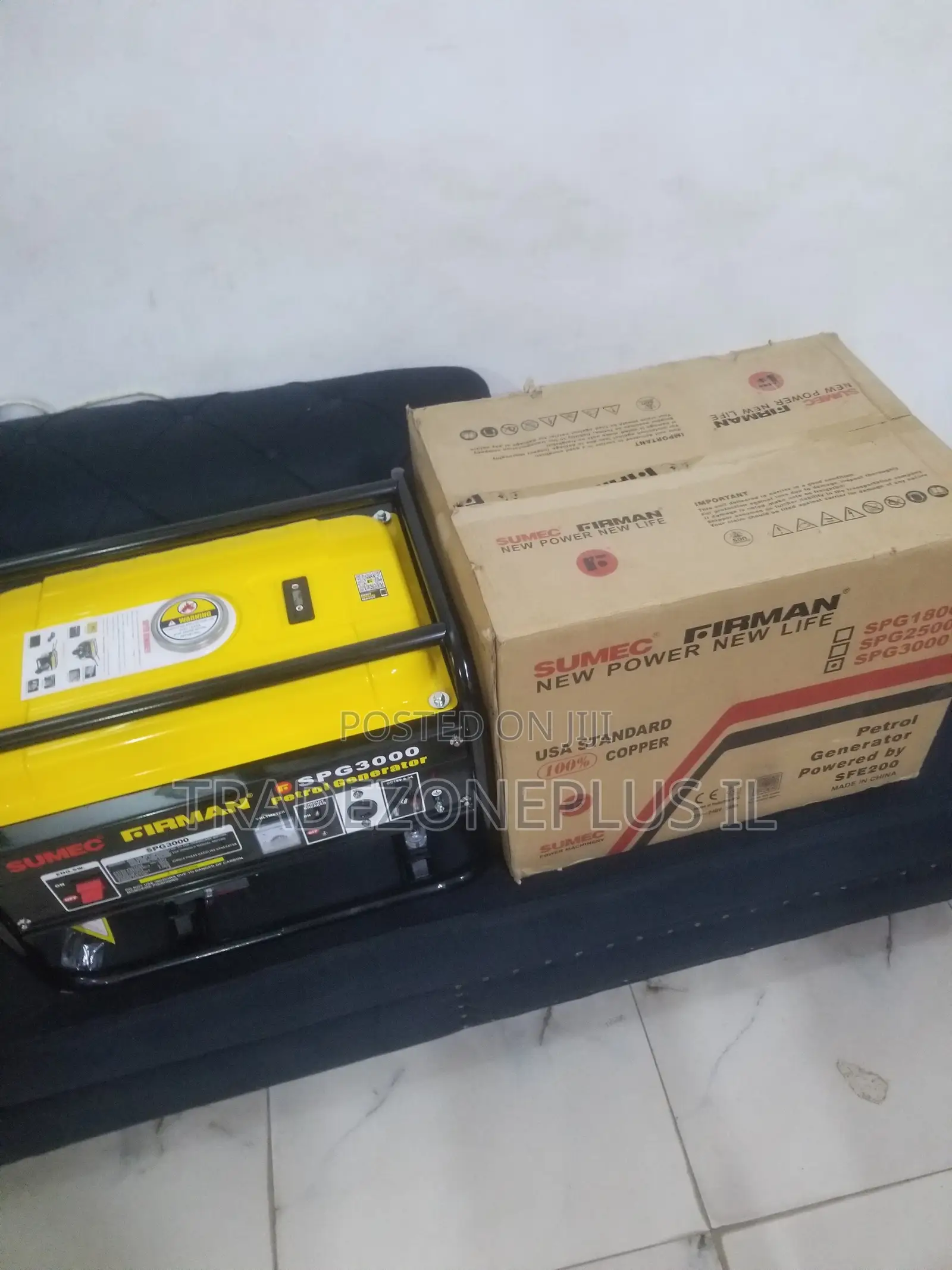 Sumec Firman 2.8kVA Max Output Generator