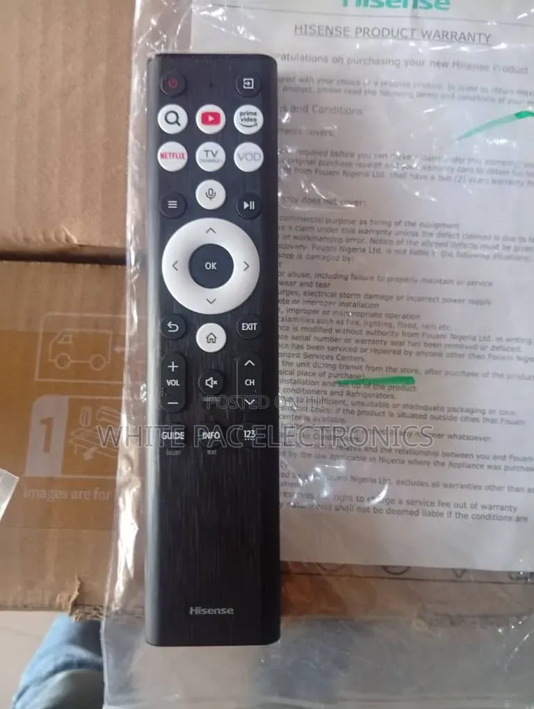 Hisense 65"Inch Uhd Smart Frameless TV Netflix >Youtube > W-I-Fi