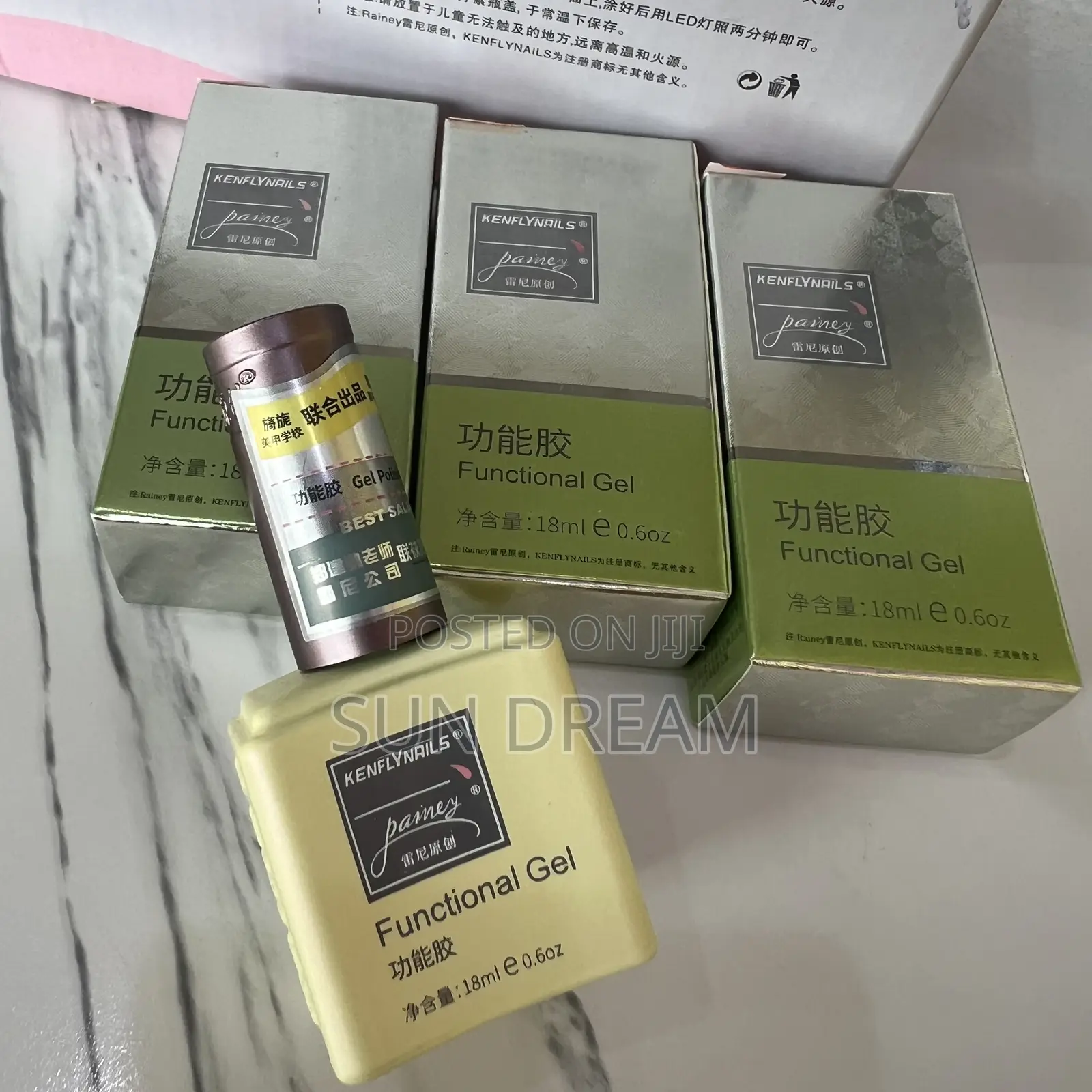 Quality Top Coat Base Coat and Building Gel Nail Salon Function Gel