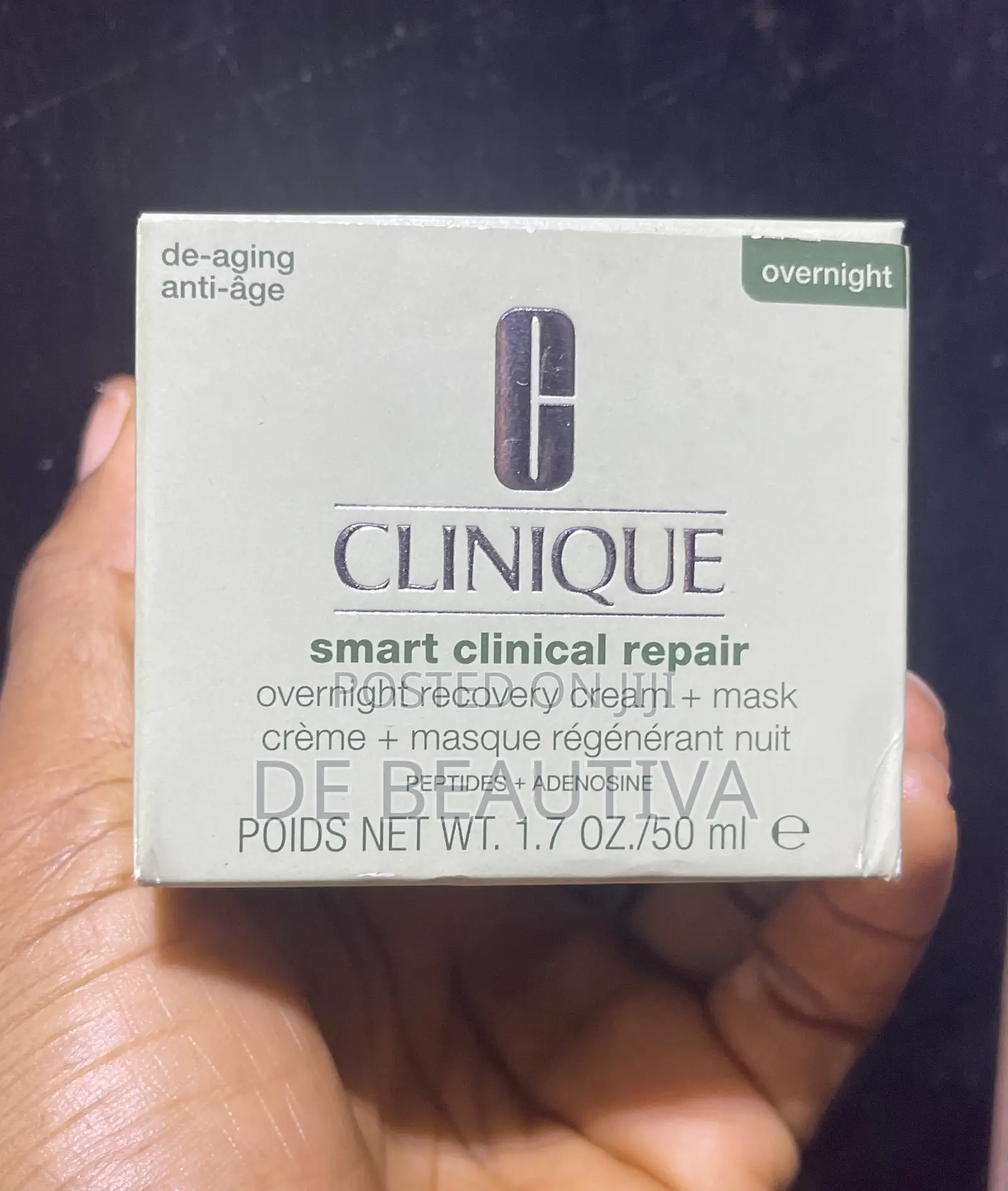 Clinique Smart Clinical Repair Overnight Recovery Cream + Mask 50ml