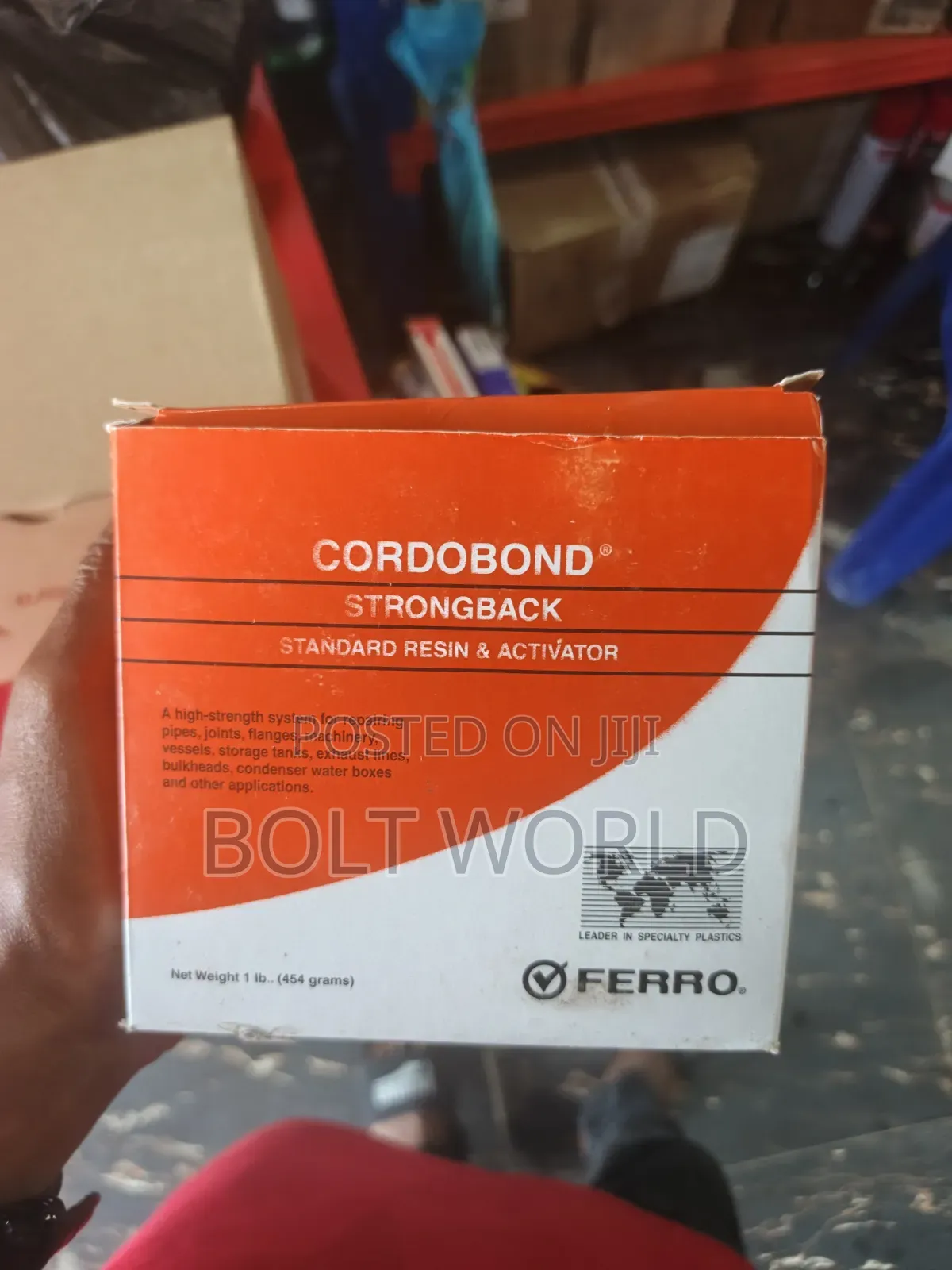 Cordobond Stongback Standard Resin and Activator