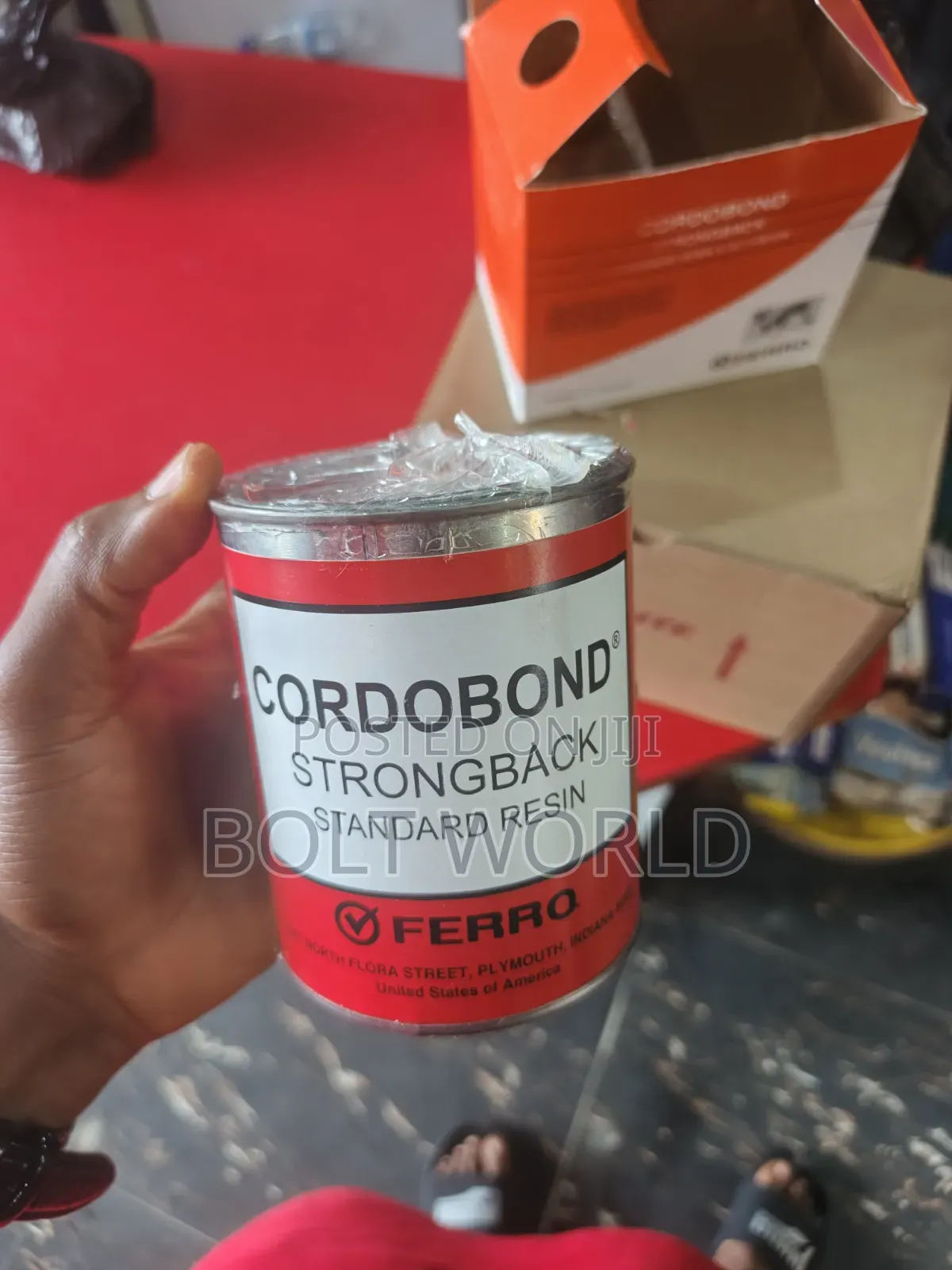 Cordobond Stongback Standard Resin and Activator