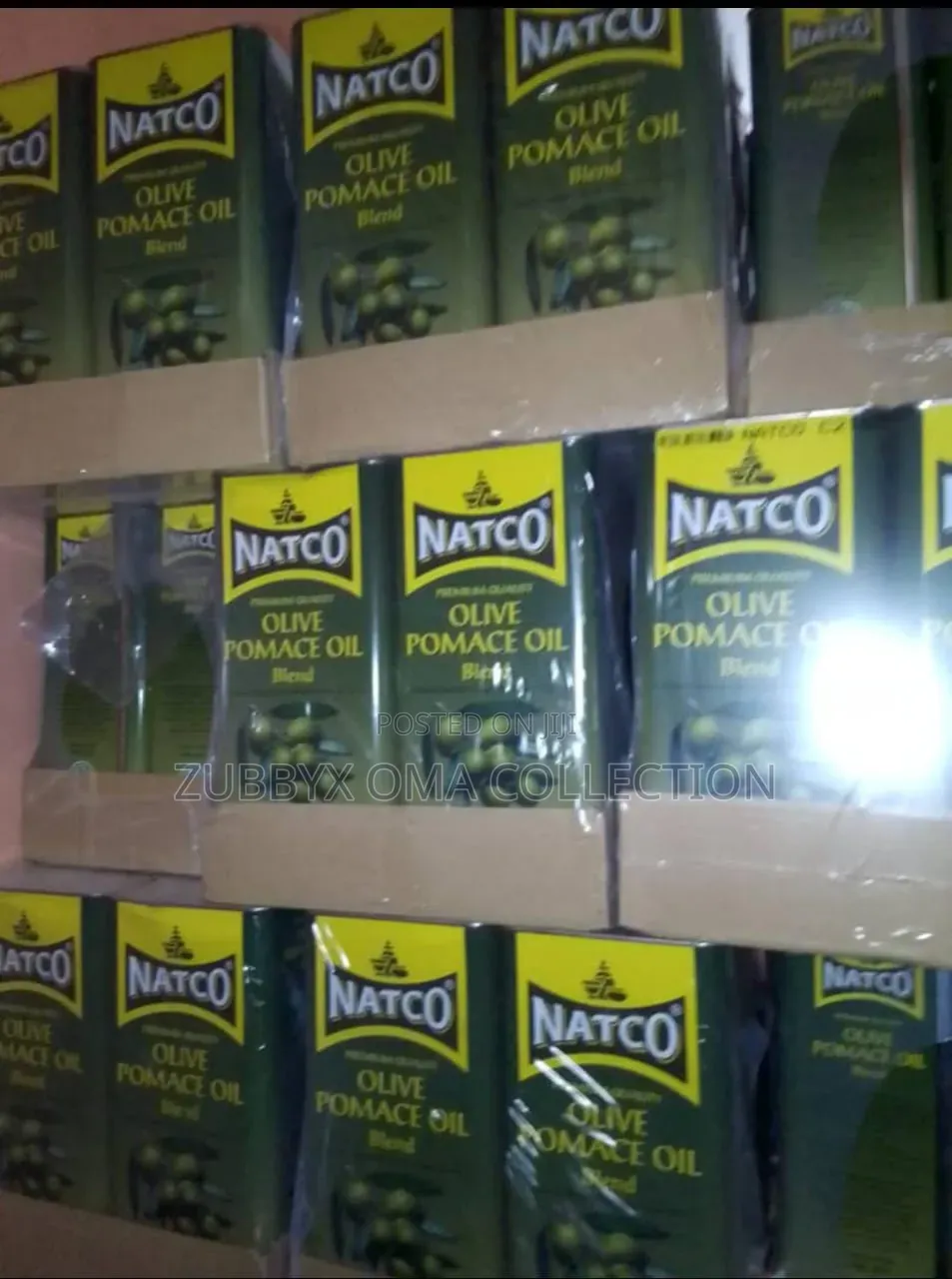 Natco Olive Pomace Oil Blend 4 by 5 Litres