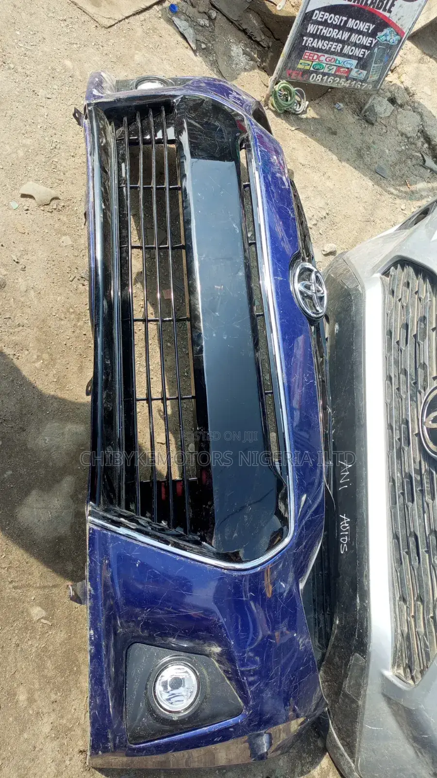 Complete Front Bumper Toyota Corolla 2014 Model SE