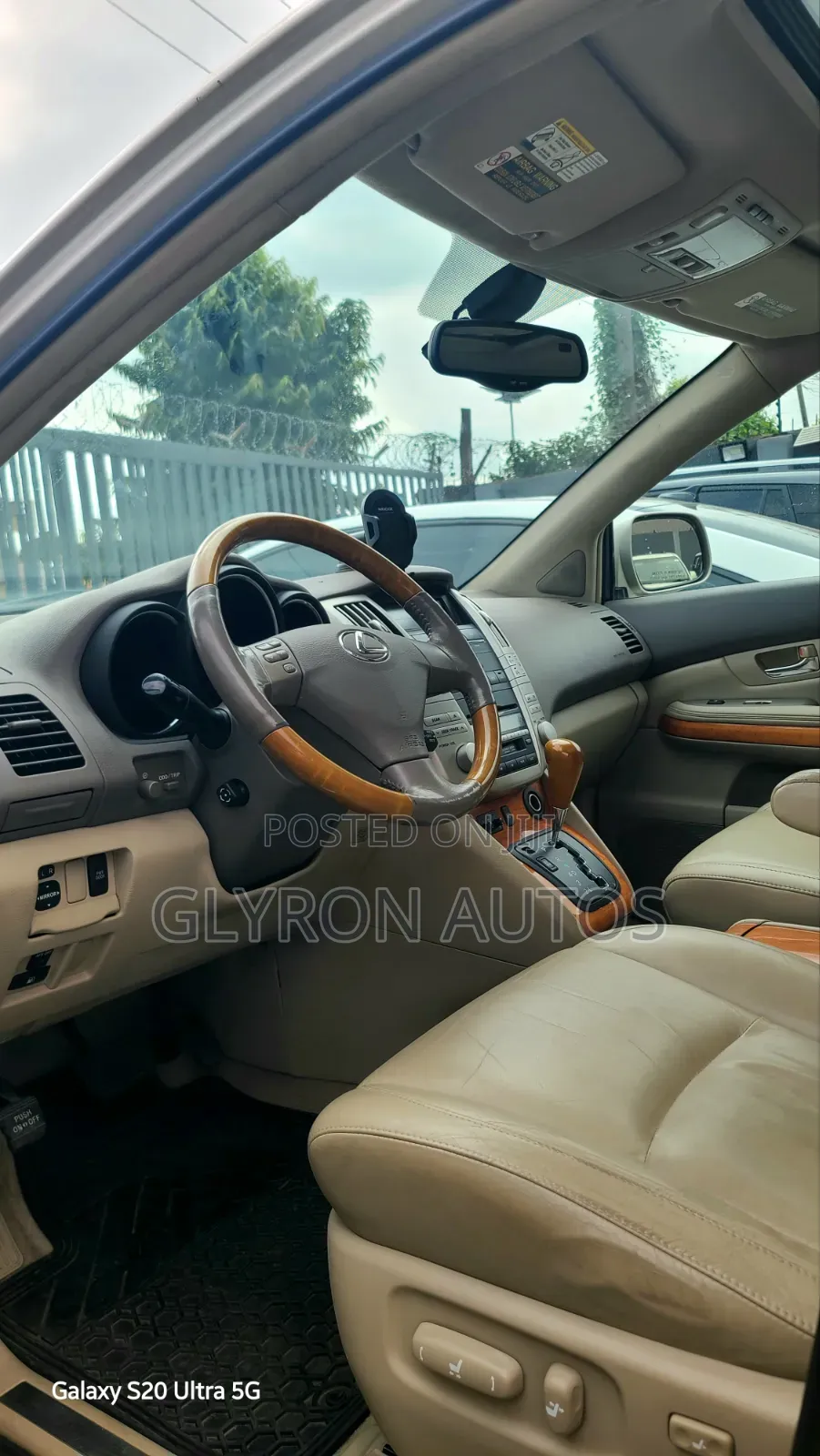 Lexus RX 2005 Gold