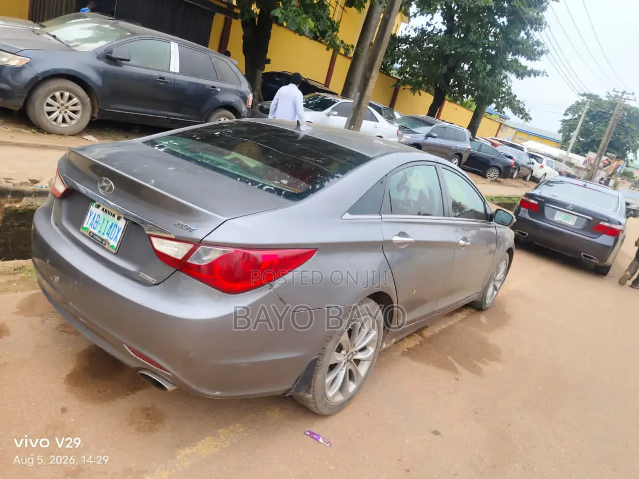Hyundai Sonata 2012 Gray