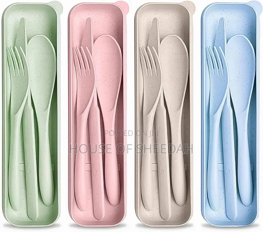 Portable Plastic Cutlery for Children