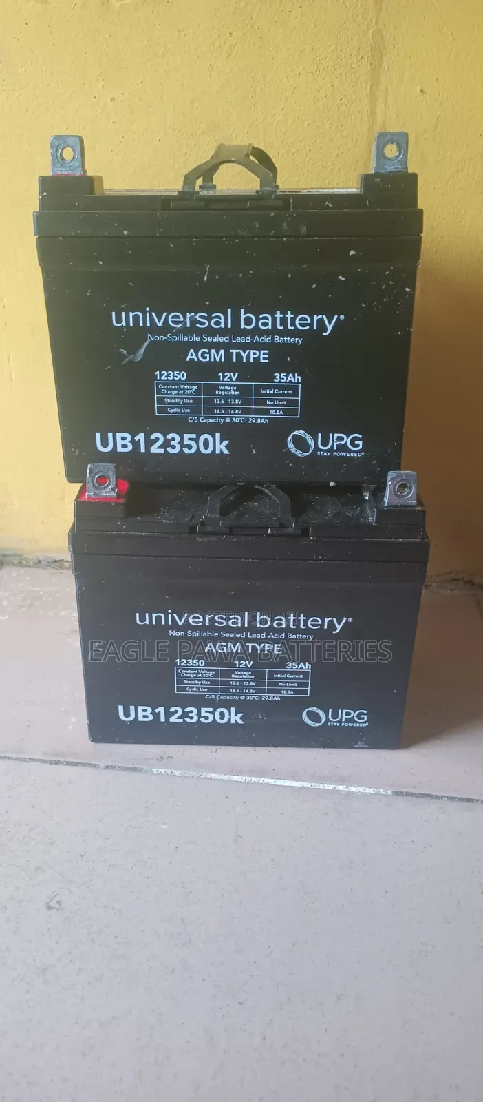 35ah AGM Batteries